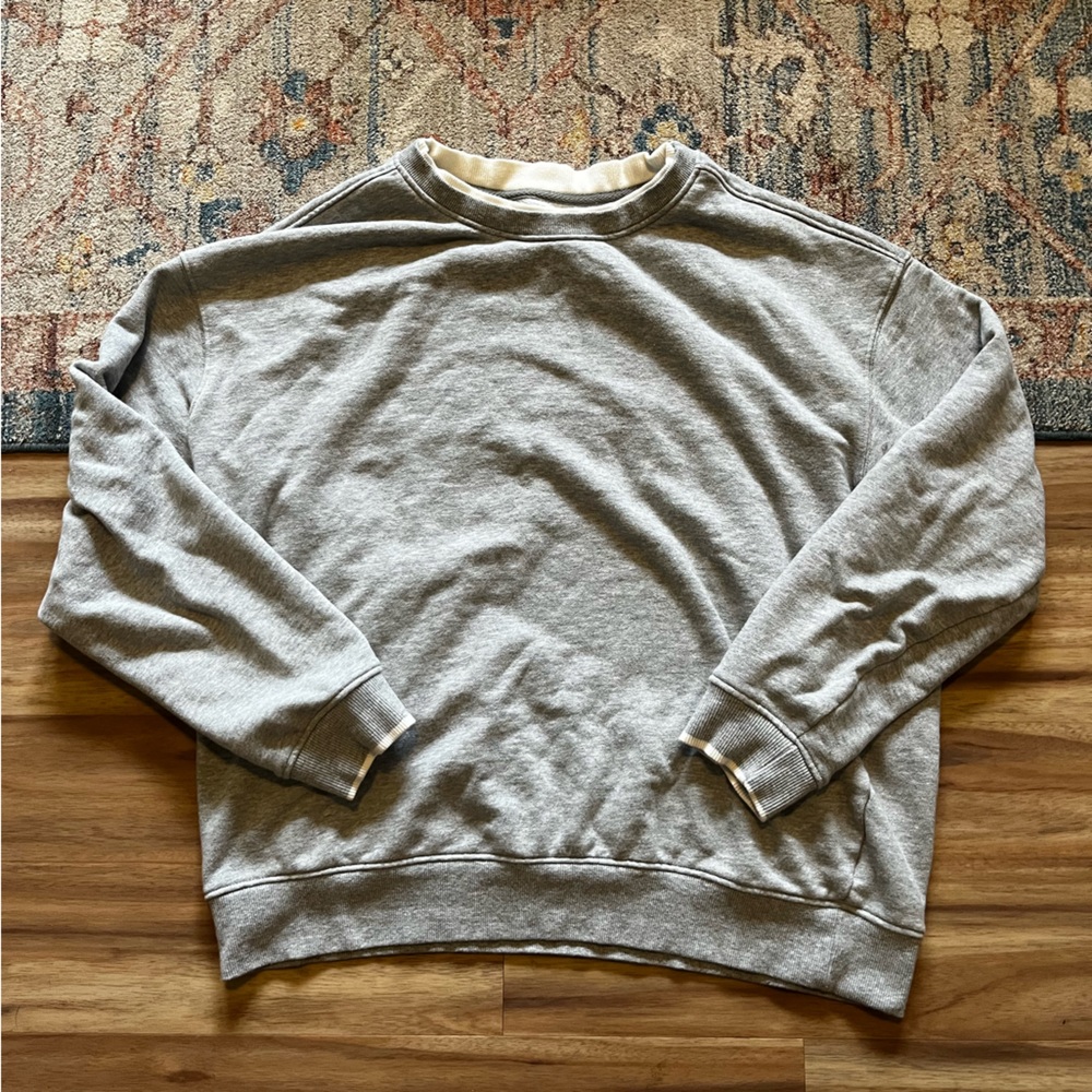 Gray Crewneck Sweatshirt